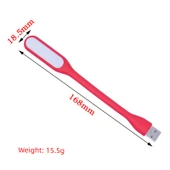 USB LED Gece Lambası - Mor - 3