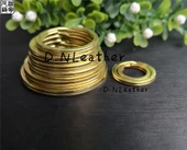 DIY Deri Donanım Anahtarlık - Yassı Tel 25mm thumbnail 5