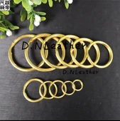 DIY Deri Donanım Anahtarlık - Yassı Tel 25mm thumbnail 12