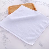Otel Restoran Küçük Kare Havlu - 20 gr Pamuklu Köşe Askılıklı 22x22cm - 10
