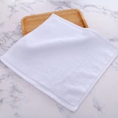 Otel Restoran Küçük Kare Havlu - 20 gr Pamuklu Köşe Askılıklı 22x22cm - 7
