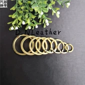 DIY Deri Donanım Anahtarlık - Yassı Tel 25mm thumbnail 10