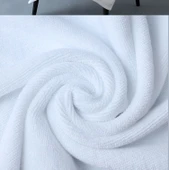 Otel Tipi Beyaz Pamuklu Banyo Havlusu 600g İş Oteli 75x150cm thumbnail 8