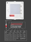 LED 86 Tip Radar Sensörlü Koridor Lambası - Gri Çift Renk 0.5/2W Ayarlanabilir (Radar Sensörlü) - 3