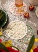 Çiçek Desenli Masa Supla - Bahar Çiçeği Grup 2 - 17cm - 4