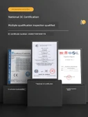 Şarj Edilebilir LED Bar Masa Lambası - Mavi Işık, Type-C Hızlı Şarj, LOGO, Düğmeli Anahtar - 3