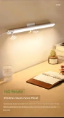 Duvara Monte LED Masa Lambası - El Hareketi Anahtarlı - Beyaz - 30cm - Döner Braketli - 11