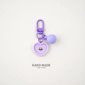 Şeker Renkli Makaron Anahtarlık - Turuncu A795 - 11