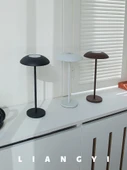 LED USB Şarjlı Masa Lambası - Dokunmatik - Beyaz - 4