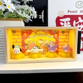 Sanrio Karakter Yıldız Gece Lambası - Model 4 - USB Girişli - 7