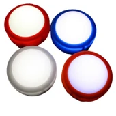 4.5cm LED Dokunmatik Gece Lambası - Tam Koyu Mavi Gövde - Mavi Işık thumbnail 5