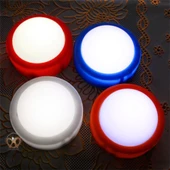 4.5cm LED Dokunmatik Gece Lambası - Tam Yeşil Gövde - Yeşil Işık - 11