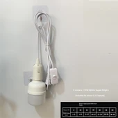 Fişli LED Sarkıt Lamba - 2 Metre Kablo - 18W - 4