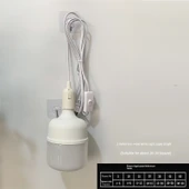 Fişli LED Sarkıt Lamba - 2 Metre Kablo - 45W - 1