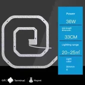 LED Tavan Lambası Modülü - 33cm 36W Üç Renkli - 1