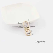 AirPods Uyumlu Bilek Askılı Anahtarlık - Açık Altın 1 - 4