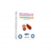 Duosvit DHA Vitamin, Mineral Ve Omega3 Takviye Edici Gıda 30 Duo Kapsül - 1