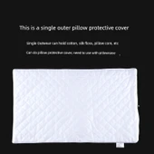 Çıkarılabilir Pamuk Yastık Kılıfı - 48*74 [Tek Katmanlı] Yastık Koruyucu Kılıf thumbnail 3