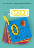 Okul Öncesi Eğitici Kartlar - 0-100 Sayısal Algılama ve İngilizce Pinyin Kartları (2 Kutu) - 11