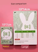 İngilizce Fonetik Alfabe Öğrenme Kartları - Fonetik Kart + 26 Harf Kartı (Büyük Boy) - 3