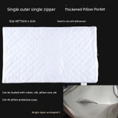 Çıkarılabilir Pamuk Yastık Kılıfı - 48*74 [Tek Katmanlı] Yastık Koruyucu Kılıf thumbnail 1