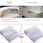 Çıkarılabilir Pamuk Yastık Kılıfı - 48*74 [Tek Katmanlı] Yastık Koruyucu Kılıf thumbnail 4