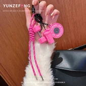 Fitness Dambıl Anahtarlık - Pembe - 1