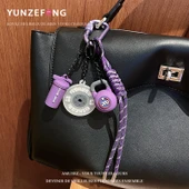 Fitness Dambıl Anahtarlık - Pembe - 2
