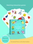 Çocuklar İçin Erken Öğrenme Kart Oyunu - Sihirli Çince Karakterler + Pinyin Fırtınası + Sayı Toplama ve Çıkarma - 3