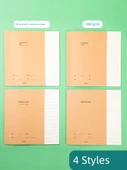 Ortaokul Karışık Defter Seti - 3 Çince + 3 Matematik + 3 İngilizce + 3 Kompozisyon (12 Adet) - 6