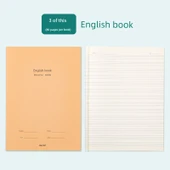 Ortaokul İngilizce Defteri - 3'lü Paket - 1