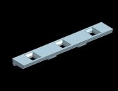 Led Şerit İçin V-Slot Kapağı Plastik Aparat - 2
