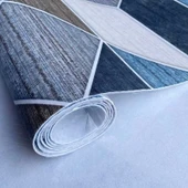 Su Geçirmez Kaymaz Kendinden Yapışkanlı Deri Merdiven Halısı - Rüya Deseni 120cm Genişlik - 5