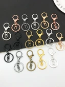 DIY Anahtarlık Yapım Seti - 2 Adet Rose Gold Istakoz Toka + 4 Parçalı Zincir - 2