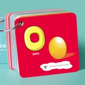 Çocuklar İçin Sayısal Hafıza Kartları 1-100 - 2 Kutu (0-100 Sayısal Tanıma + Resimli Okuma Yazma) thumbnail 4