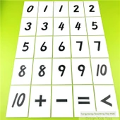 Çocuklar için Eğitici Flash Kartlar - Çiçek Temalı - 4