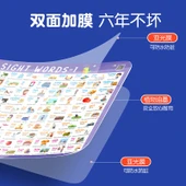 Çocuklar için Eğitici Duvar Tablosu - 220 Yüksek Frekanslı Kelime Listesi thumbnail 4