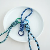 Paraşüt İpli Dokuma Desenli Araba Anahtarlık - Stil 1 A461 thumbnail 5