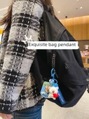 Line Köpek Küçük Altın Papyonlu Anahtarlık Uçluğu - 5