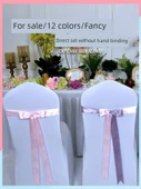 Elastik Sandalye Örtüsü Fiyonk Düğün Dekorasyon Kurdelesi - Tiffany-2 - 4.5 TL Yeni Satış - 2