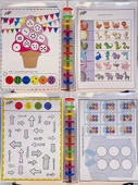 Çocuklar İçin Konsantrasyon Geliştirme Oyunu - Basit Set (Eğitim Materyali Yok) - 6