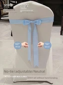 Elastik Sandalye Örtüsü Fiyonk Düğün Dekorasyon Kurdelesi - Tiffany-2 - 4.5 TL Yeni Satış - 5