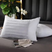 Otel Tipi Kuş Tüyü Yastık - 1250 İpek Karabuğday Yastık - 3
