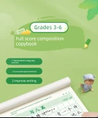 5. Sınıf 1. Kitap Tam Puan Kompozisyon Defteri - Çince Eş Zamanlı Kopya Defteri - 5