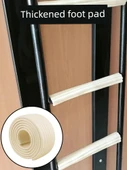 Kaymaz Merdiven Halısı - Kalınlaştırılmış - W-Şekilli Pirinç Beyazı - 4