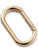 Oval Yaylı Anahtarlık - Açık Altın 2 (Model 1) thumbnail 4