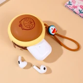 Doraemon Silikon Bozuk Para Cüzdanı - Turuncu - 2