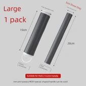 Silikon Tencere Sapı Kılıfı - Büyük Boy - 1 Adet Yanmaz Kapak thumbnail 1