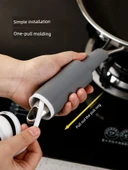 Silikon Tencere Sapı Kılıfı - Büyük Boy - 1 Adet Yanmaz Kapak thumbnail 11