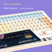 Periyodik Tablo ve Fizik Bilgisi PVC Kartları thumbnail 2